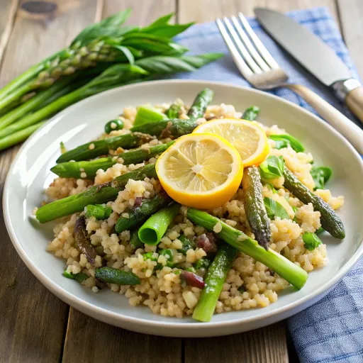 क्विनोआ और भुने हुए सब्जी का सलाद